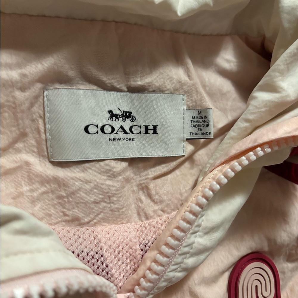 Coach Colorblock Signature Track Jacket - Picture 4 of 5